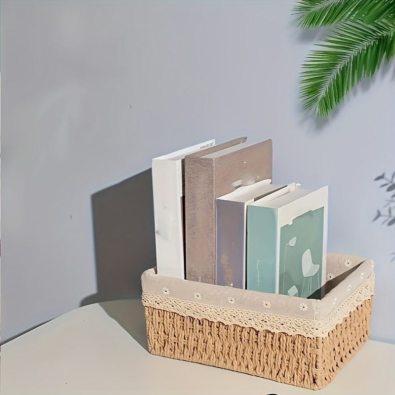 Cesta de armazenamento de ratt - Woven Basket Set avaliação e preço