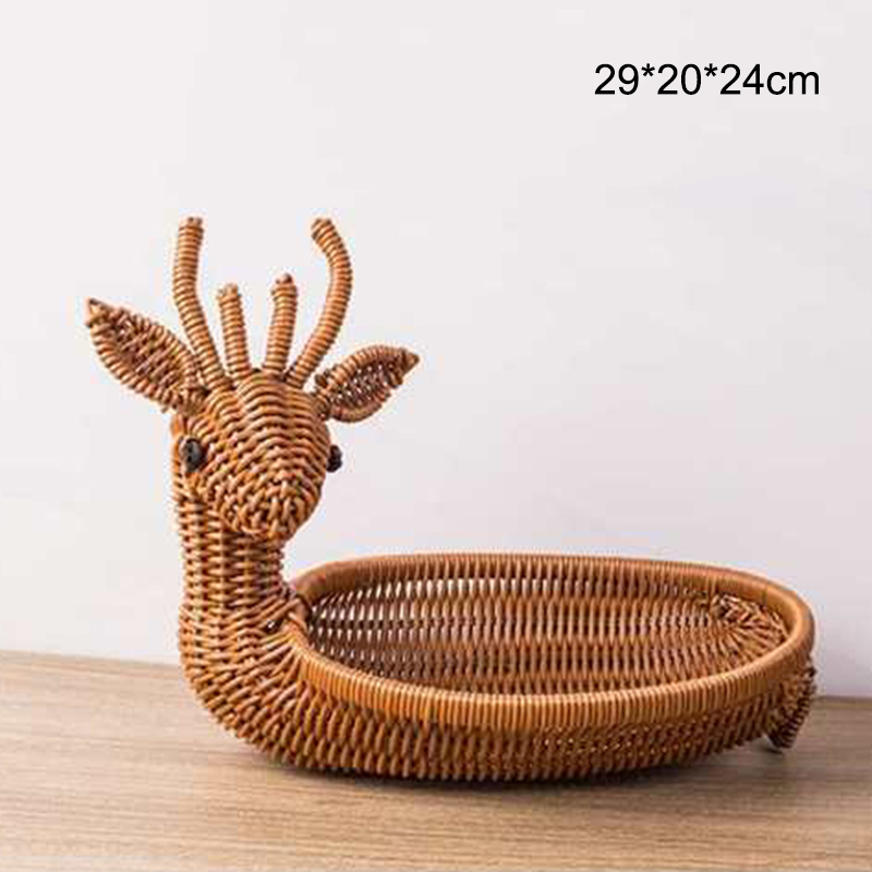Cesta Handwoven do armazenamen - Woven Basket Set avaliação e preço