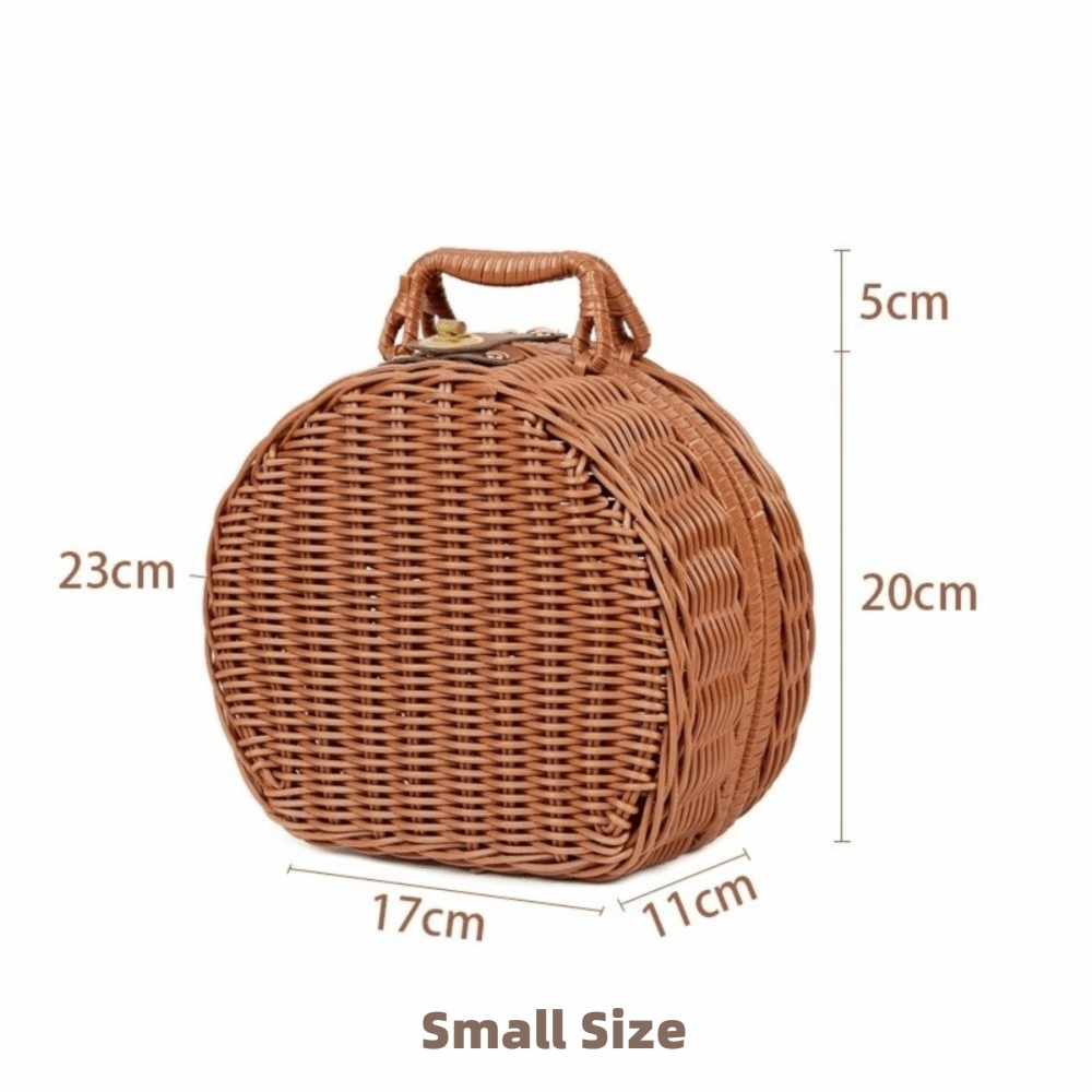 Cesta de Armazenamento Redonda - Woven Basket Set avaliação e preço