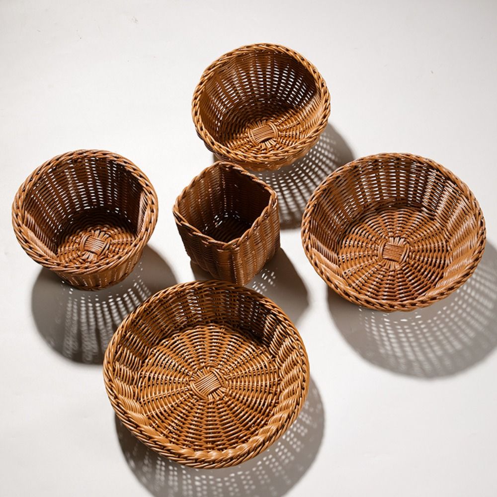 Novas Cestas de Servir em Vime - Woven Basket Set avaliação e preço