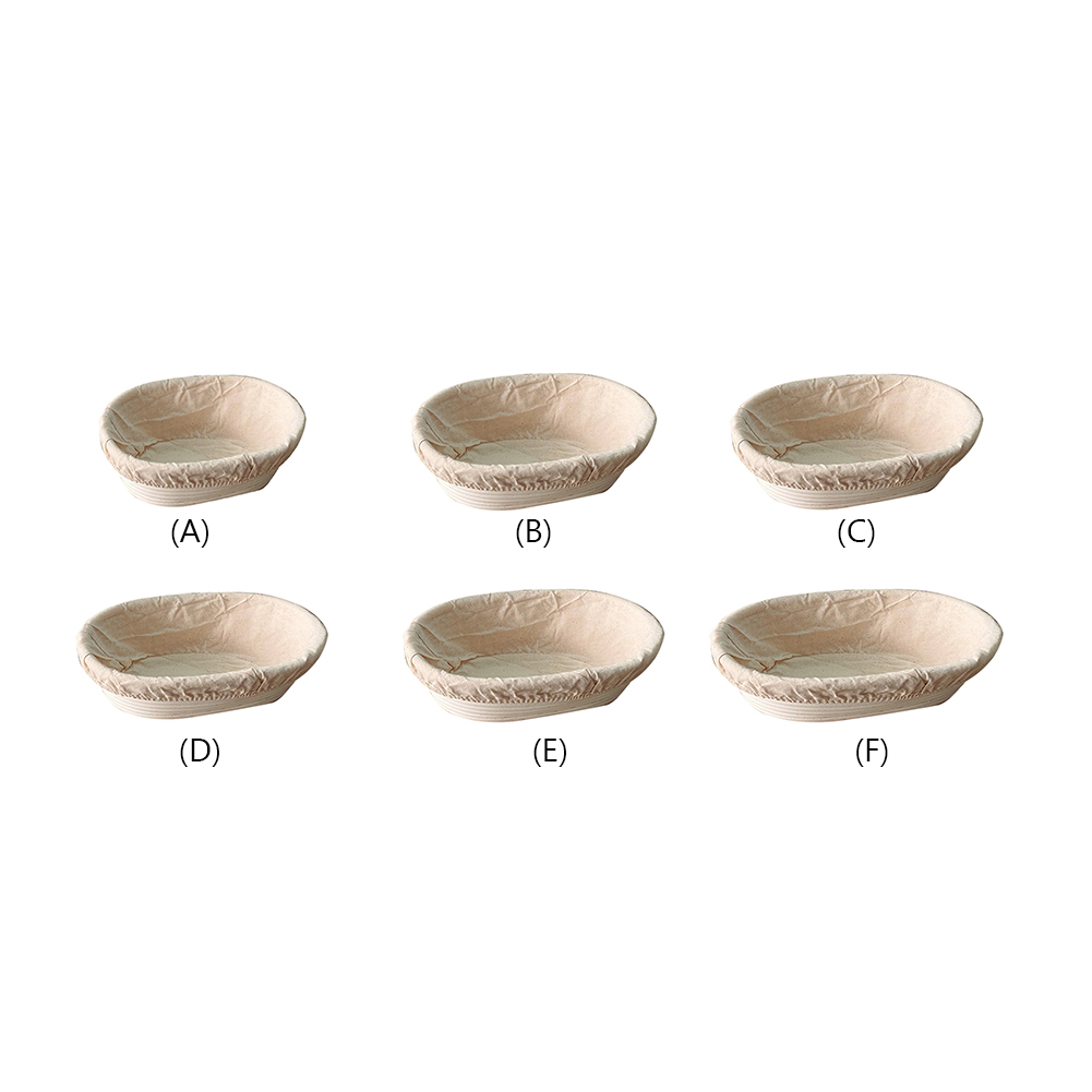 Profissional Oval Baking Tools - Woven Basket Set avaliação e preço