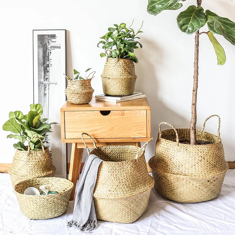 Zerolife cesta de vime de alga - Woven Basket Set avaliação e preço