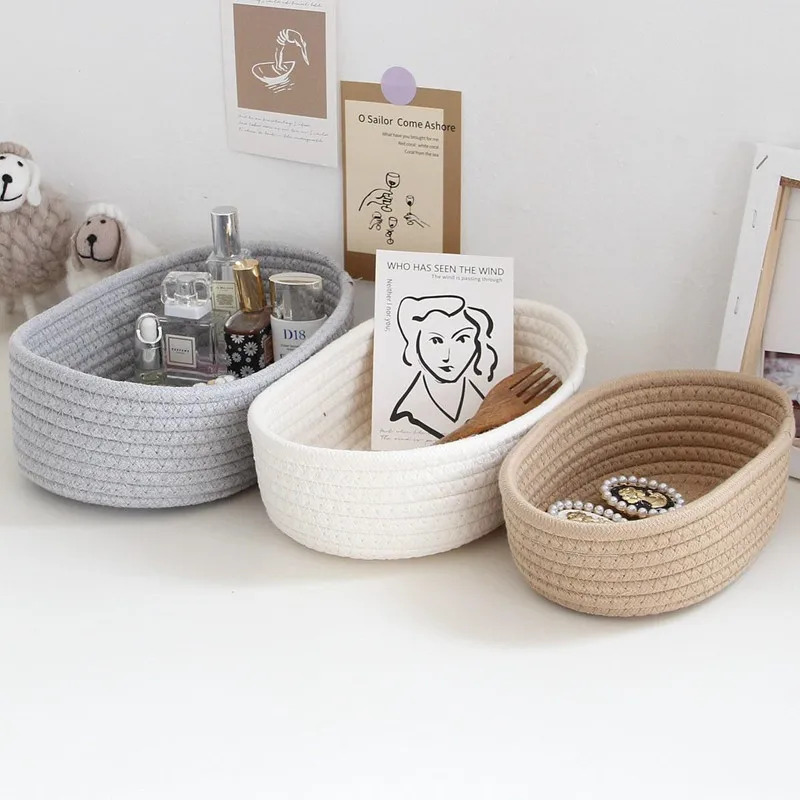 Cestas de armazenamento tecida - Woven Basket Set avaliação e preço