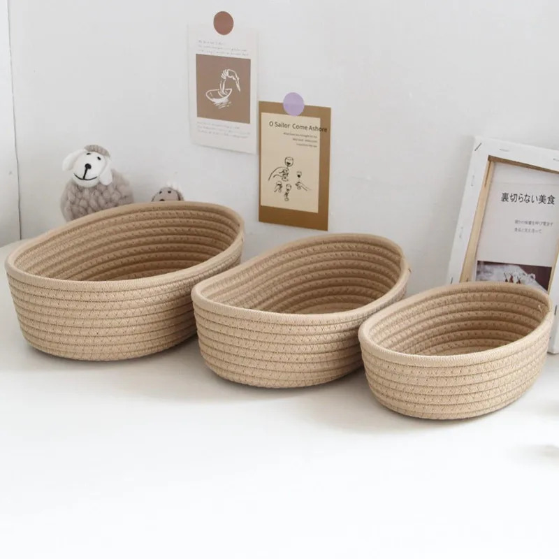 Cestas de armazenamento tecida - Woven Basket Set avaliação e preço