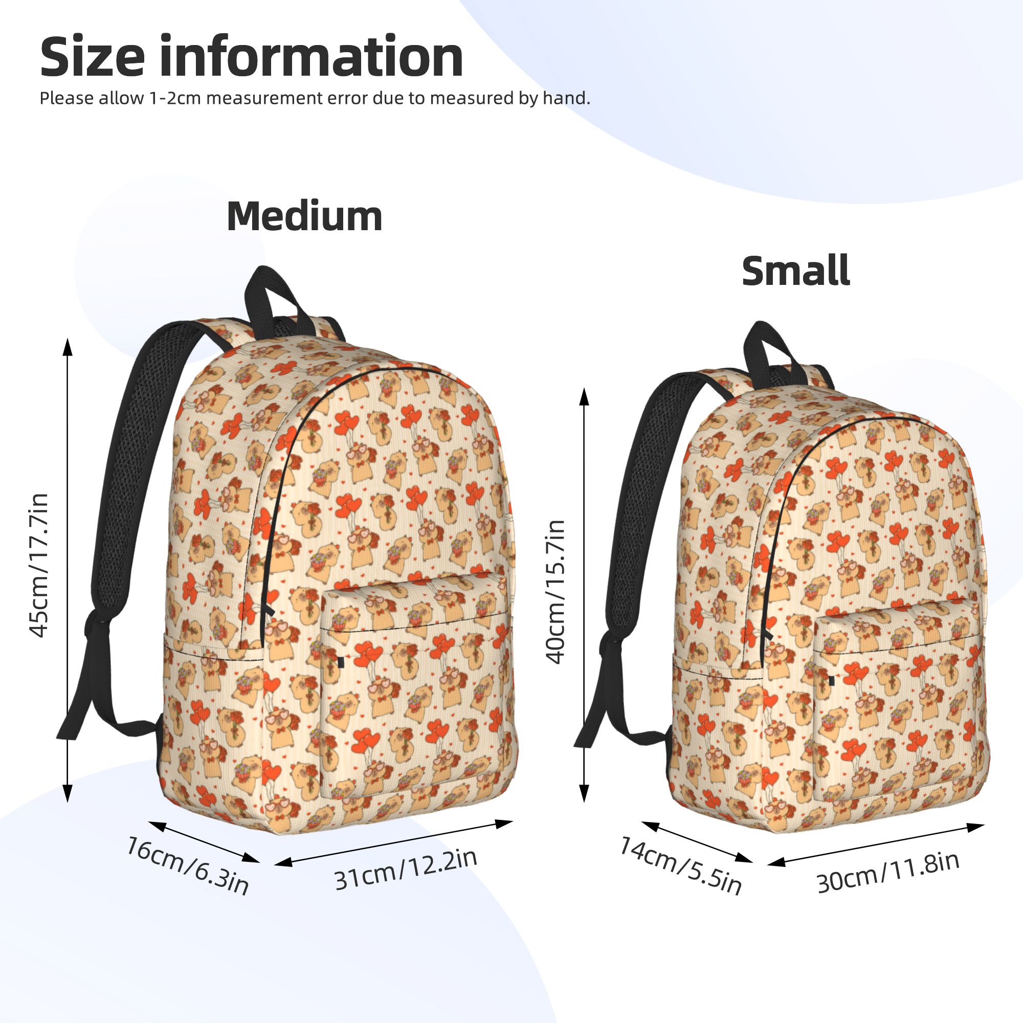 Mochila Fofa Kawaii de Capivar - Interior Design University avaliação e preço