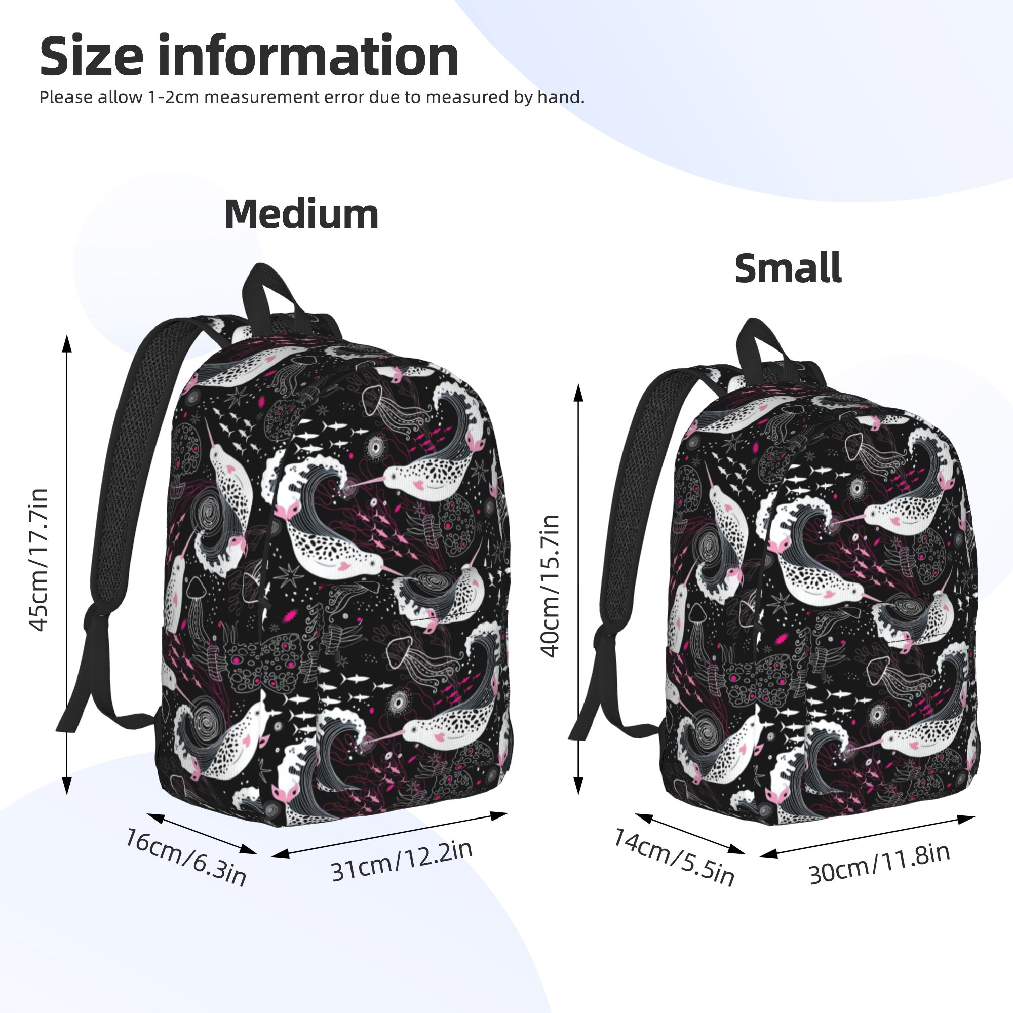 Mochila Narwhal Ocean, mochila - Interior Design University avaliação e preço