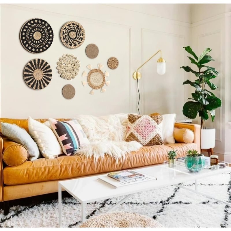 Cesta Redonda para Sala de Est - Woven Basket Set avaliação e preço