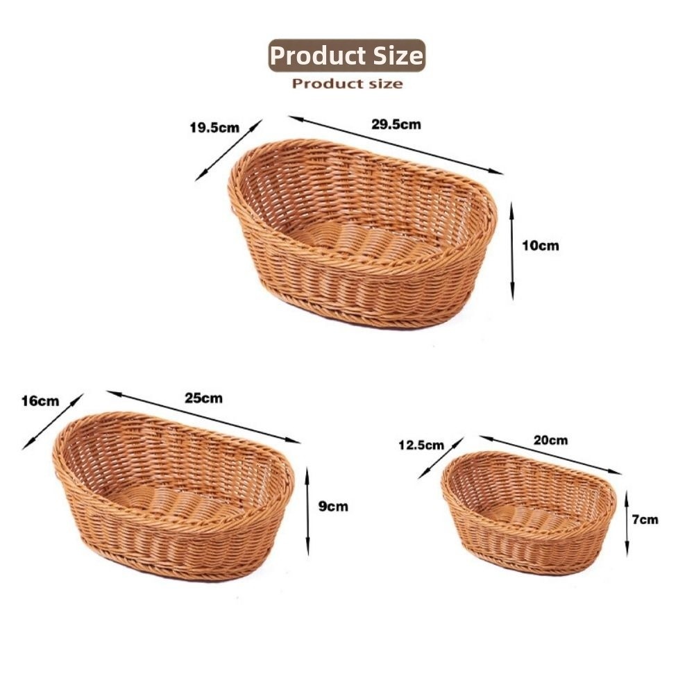 Cestas de Servir em Vime Rígid - Woven Basket Set avaliação e preço