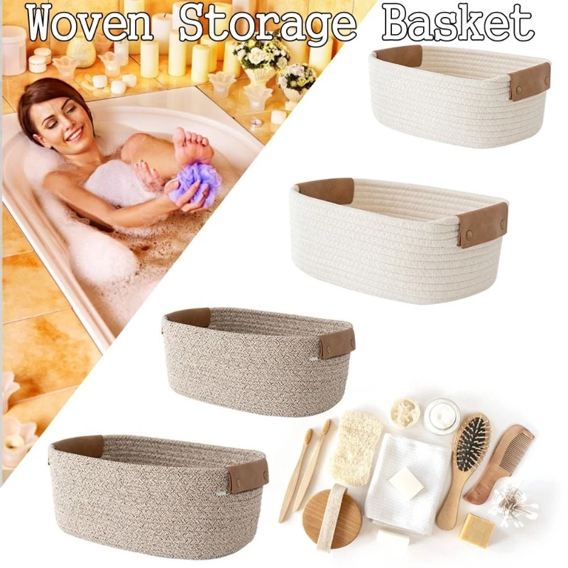 Cesto Organizador Dobrável de  - Woven Basket Set avaliação e preço